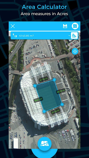 Android application Gps Area Calculator screenshort