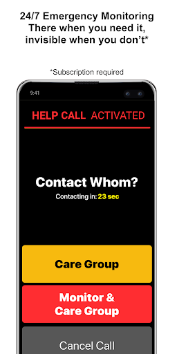 FallCall Lite Screen 2