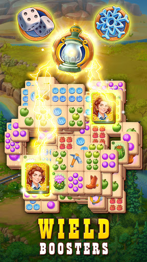 Sheriff of Mahjong: Match tiles & restore a town apklade screenshots 2