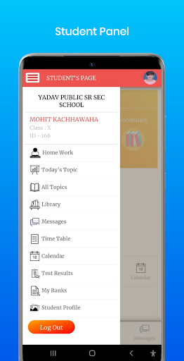 Android application YPS Student screenshort