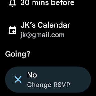 Google Calendar Screenshot