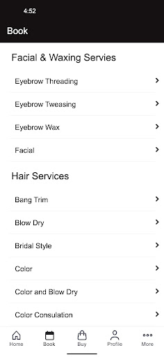 The Beauty Lounge Screen 3