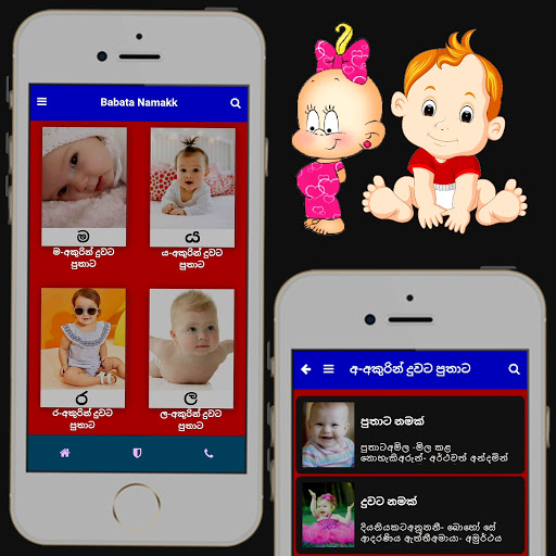 Babata Namak - තේරුම් සමග Sinhala Baby Names