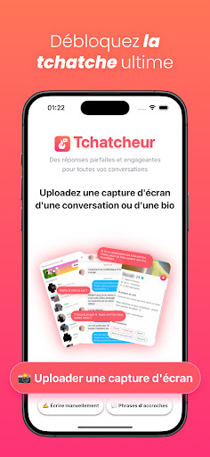Tchatcheur: Séduction & Rizz Screenshot 1 - AppWisp.com