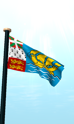 Saint Pierre and Miquelon Flag Screen 2
