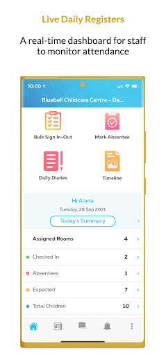 Android application Notebook screenshort