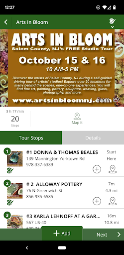 Screenshot of Visit Salem County NJ