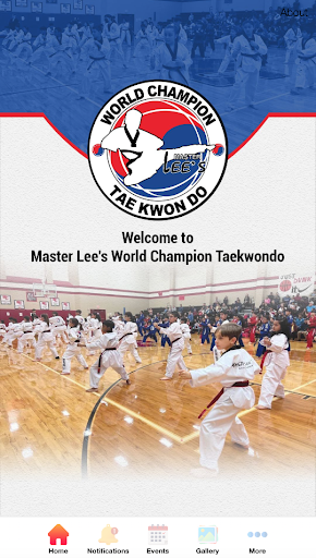 Android application World Champion TKD Sugar Land screenshort