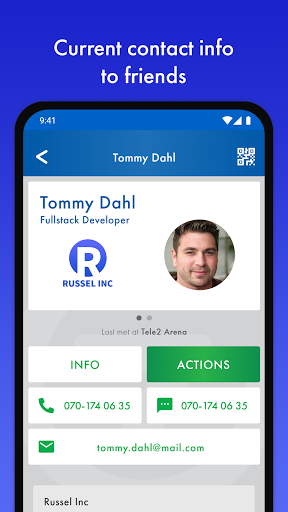 Card4Action Screen 2