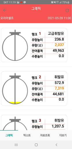 TMS탱크모니터링시스템 Screen 3