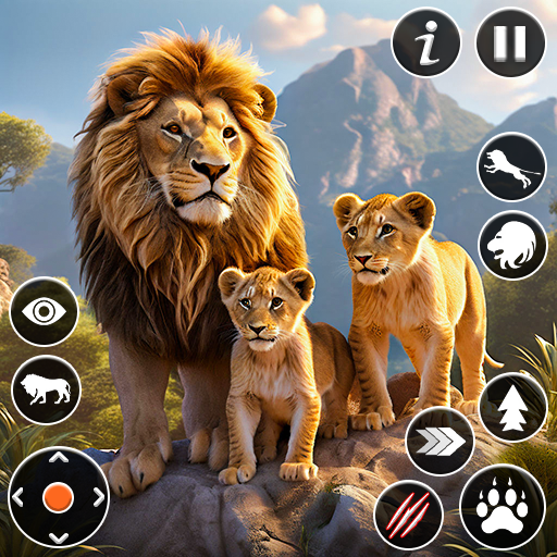 Beast Lion Games: Animal Games logo