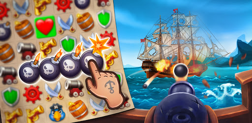 Pirates & Puzzles - PVP Pirate Battles & Match 3 cover
