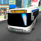 City Bus Transporter - Public Transport Bus Drive icon