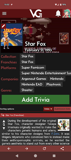 VGFacts Screen 3