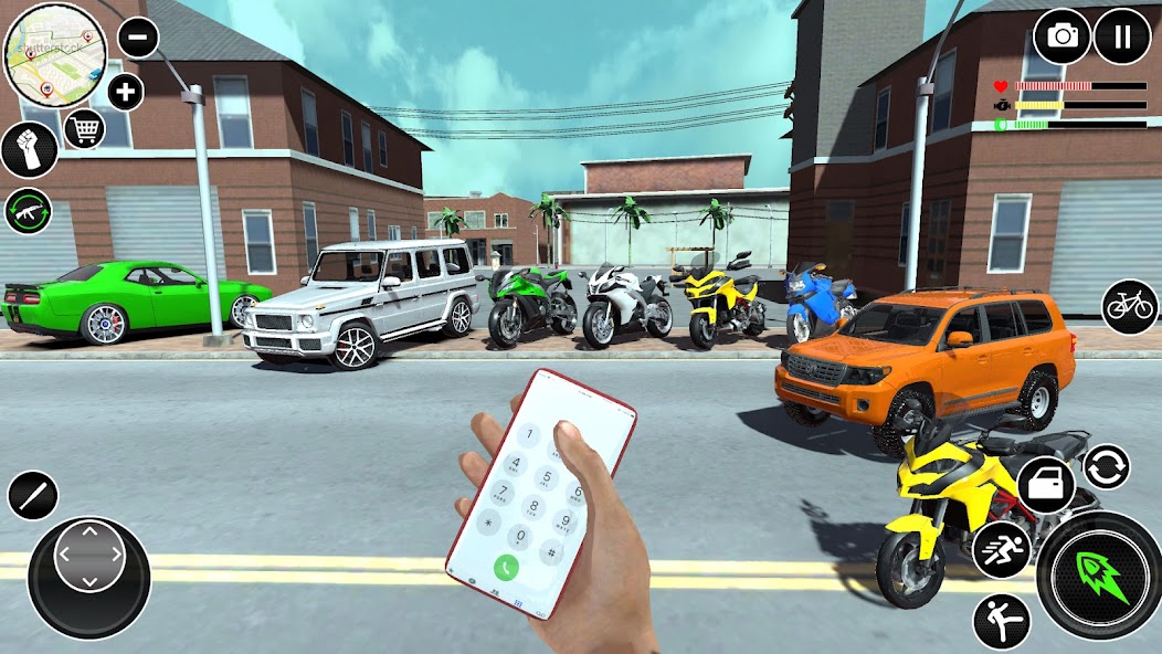 Indian Driving Bike Simulator screenshots
