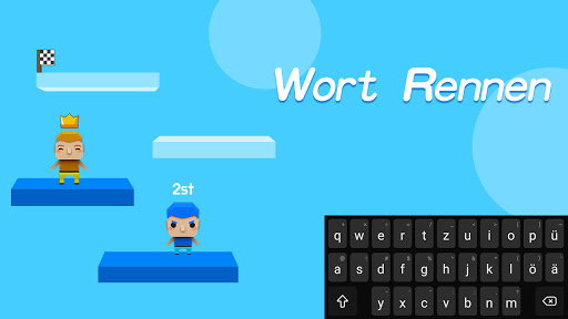 Wort Rennen - Ein Tipp-Rennspiel