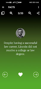 Captura de Pantalla 10 Abraham Lincoln Quotes: Includ android