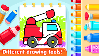 Game screenshot Coloring games for kids age 5 hack