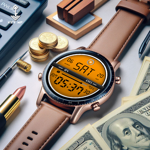 Key WF120 Digital Watch Face screenshot 7