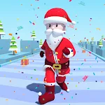 Cover Image of Herunterladen Subway Run Fun Santa Race 3D  APK