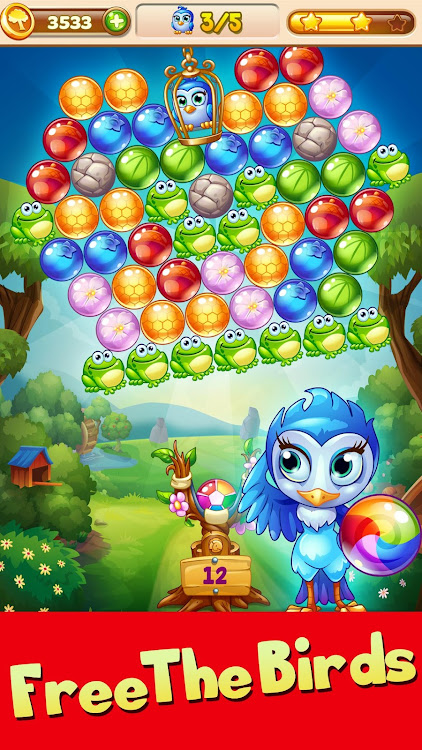 Forest Rescue: Bubble Pop - New - (Android)