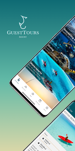 Android application GuestTours Resort screenshort