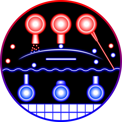 Arkanoid red&blue logo