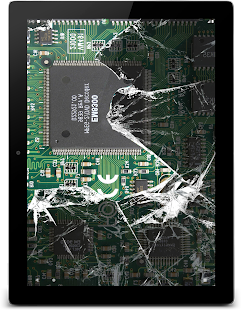 Broken Screen Prank Wallpaper android2mod screenshots 1