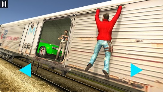 قطار سرقة السيارات – ألعاب النقل القطار 4