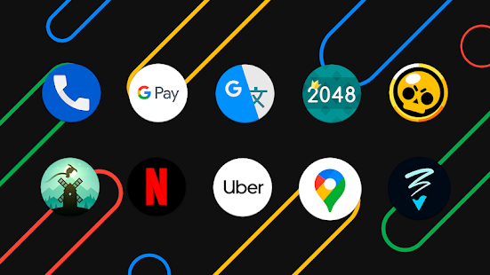 Pix icon pack Screenshot