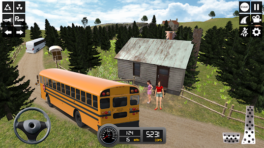 公共汽車 模擬器 3d 離線 遊戲