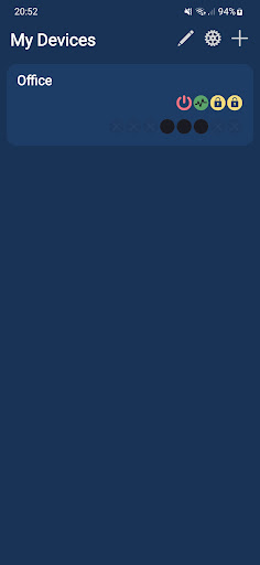 Android application Portal Security screenshort