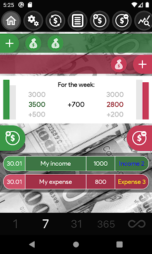 Android application My Finance: Income & Expenses screenshort