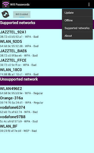 Wifi Claves Screen 3