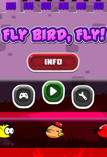 Android application Fly Bird, Fly! screenshort