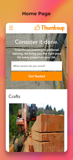 Android application Buy 2 Thumbsup screenshort
