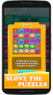 Cookie Rush-Cookie Mania-Free Match 3 Puzzle Game 1.0.0 APK screenshots 1