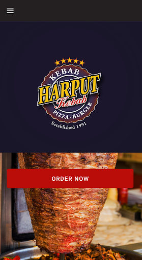 Android application Harput Kebab screenshort