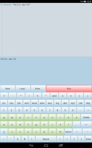 Android application CalX screenshort