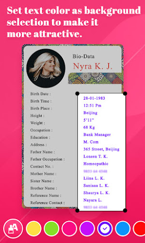 Marriage BioData Maker: Ready Templates - Latest version for Android -  Download APK