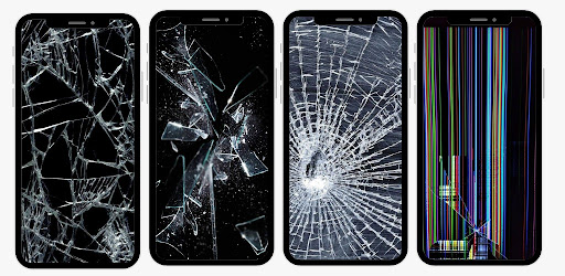 Broken Screen Prank Wallpaper