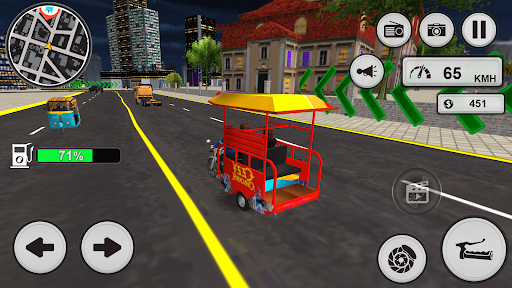 Rickshaw Driver Tuk Tuk Game Screen 3
