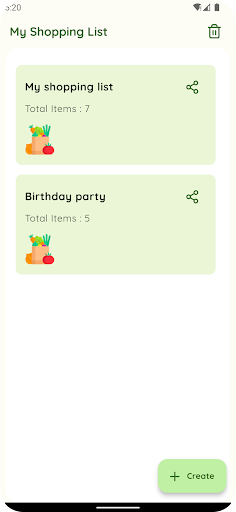 Shopping Buddy Screen 2