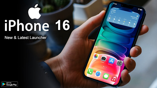 Captura 11 Launcher iOS 16:iPhone 16 Pro android