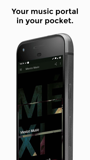 Android application Mexico Music Hits screenshort