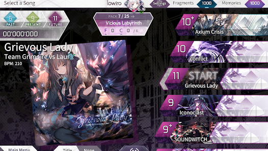 Arcaea MOD APK Latest Version v3.12.2 Unlocked Android iOS Gallery 10