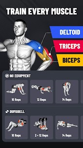 Entraînement des bras – Exercice des biceps Premium Mod Apk 2