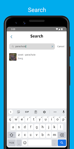 mStream Player Screen 3