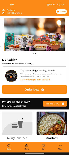 Android application The Masala Story screenshort
