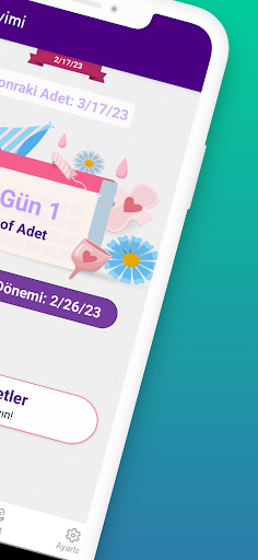 Adet Takvimi - Regl Takibi Screen 2